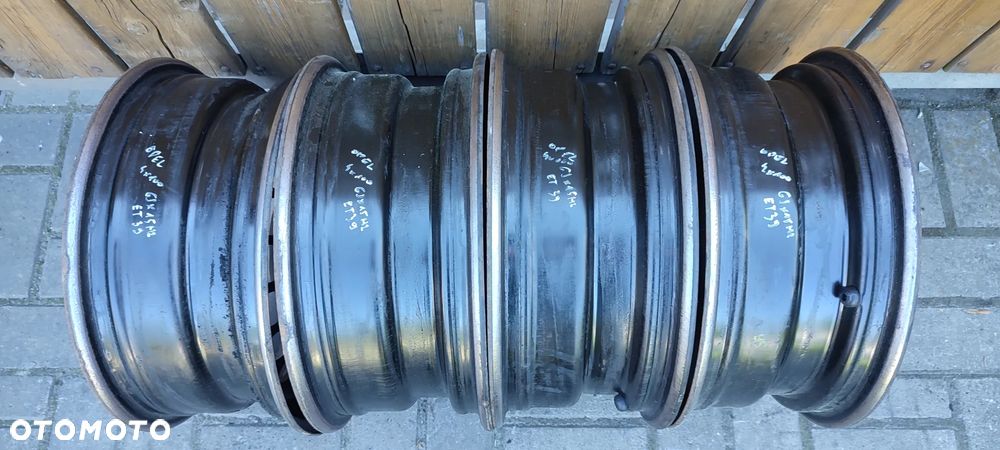 FELGI STALOWE 4x100 6Jx15 CALI ET39 OPEL CORSA D CORSA F ADAM GRANDE PUNTO KOMPLET 4 SZTUKI - 10