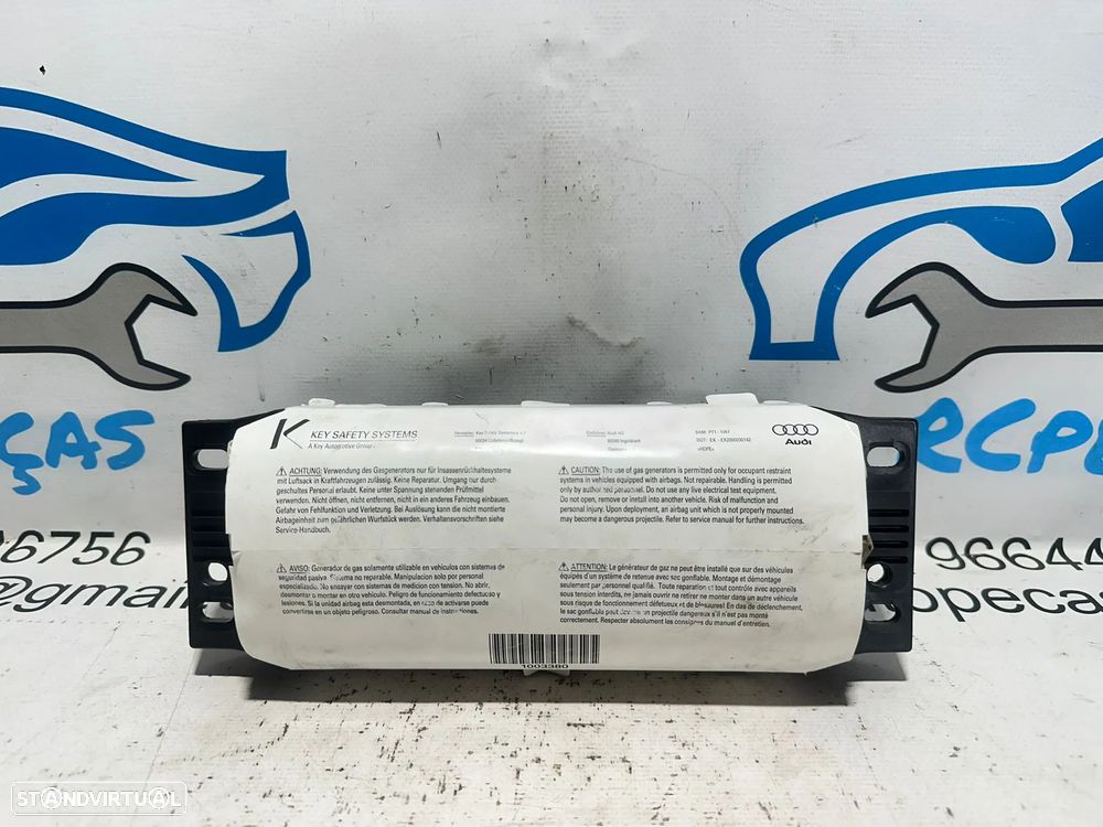 .Airbag Tablier Passageiro Pendura Original SRS VW Volkswagen Audi TT 8J 8J0880202B 2008 - 2015 - 3