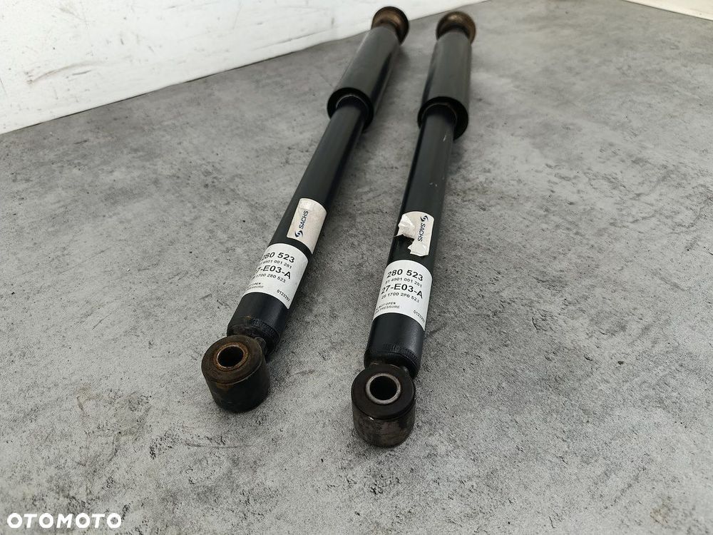AMORTYZATORY TYŁ KOMPLET TOYOTA YARIS I FL 280523  27-E03-A SACHS 1.0 16V - 3