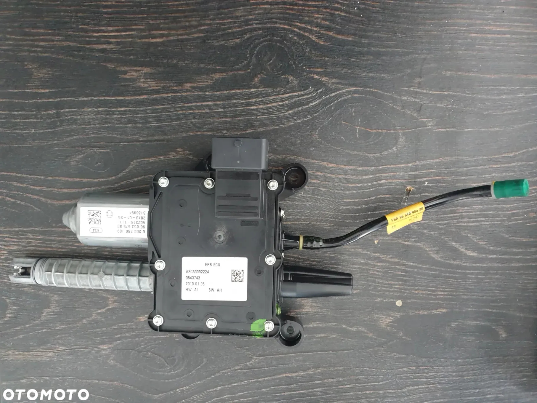 Citroen C4 Picasso C4 Grand Picasso Hamulec Ręczny Elektryczny 9685367580 - 2