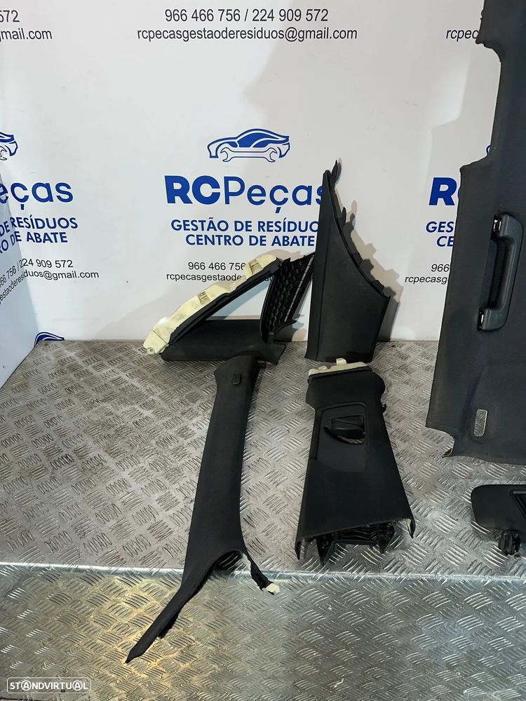 .Conjunto Interior Tecto Cúpula Preto Original Audi A4 B8 Sedan 2009 - 2016 - 7