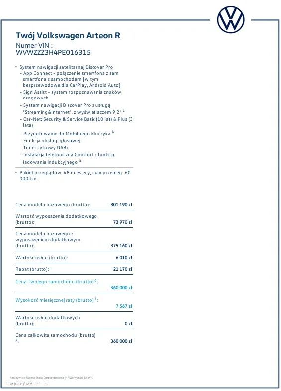 Volkswagen Arteon 2.0 TSI 4Motion R DSG - 13