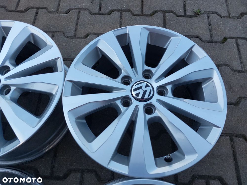 FELGI ALUFELGI 16 6.5J ET46 5X112 VW GOLF VI VII JAK NOWE! OE 5G0601025 - 5