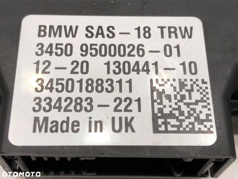 MODUŁ STEROWNIK SAS  BMW 5 (G30, F90) 2016 - 2022 540 i Mild-Hybrid xDrive 245 kW [333 KM] Hybryda - 4