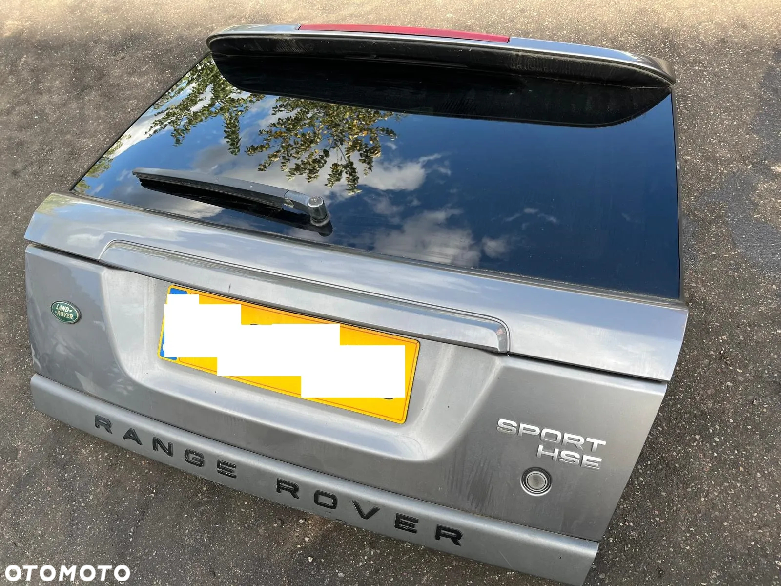 Tylna klapa kompletna kod koloru LRC907 Stornoway Grey Range Rover Sport L320 - 2
