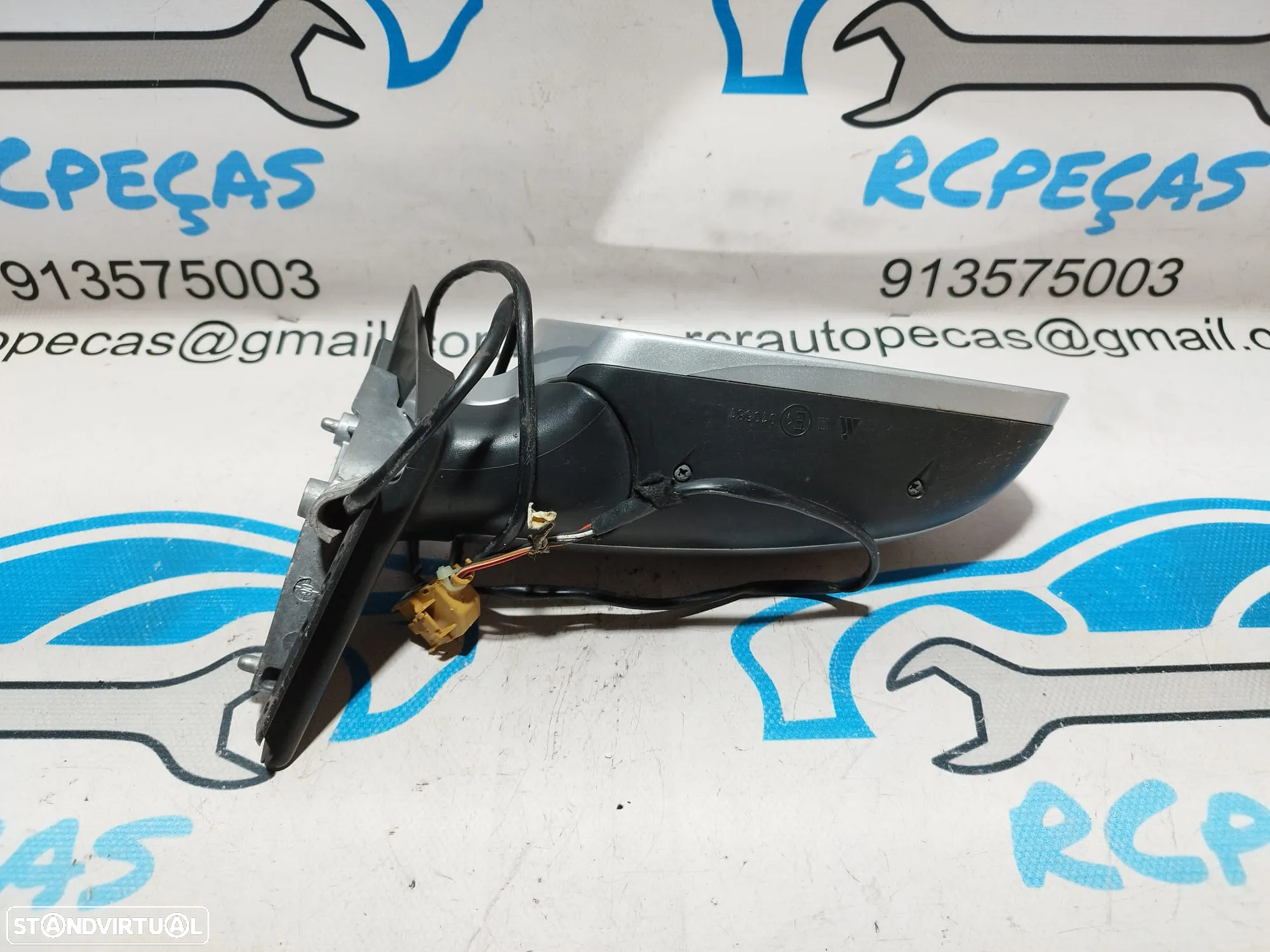 ESPELHO RETROVISOR DIREITO AUDI A4 B6 8E1858531A 8E1858531 ELETRICO AQUECIDO ESPELHOS RETROVISORES - 9