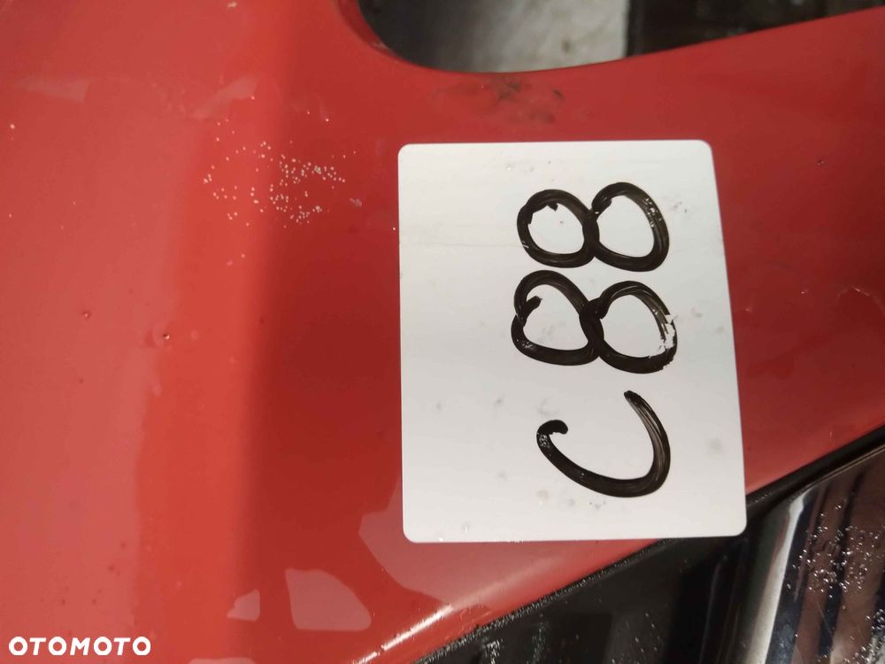 ! ZDERZAK PRZÓD PRZEDNI OPEL CORSA D Z547 CZERWONY HALOGENY - 5
