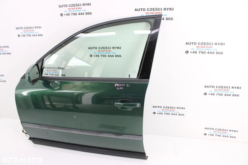 VW Passat B5  Drzwi Lewy Przód LC6M Lusterko - 1