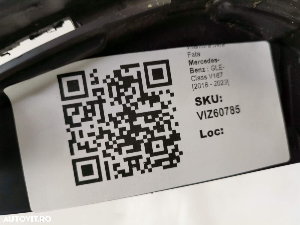 Intaritura Bara Fata Mercedes-Benz  GLE-Class V167 2018 2019 2020 2021 - 8