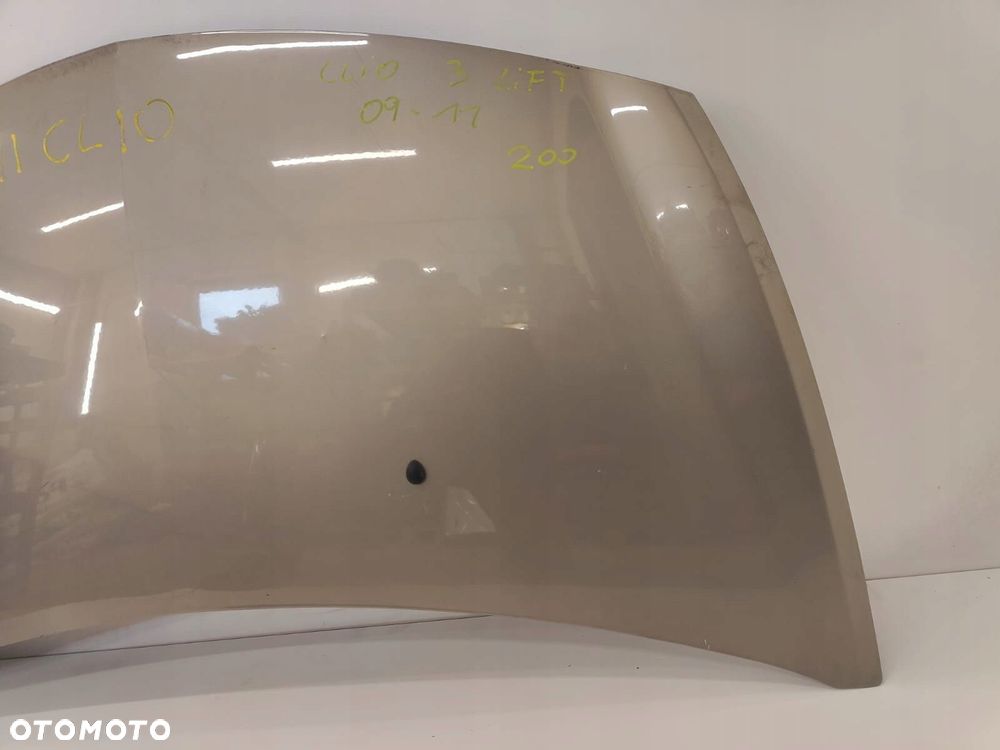 renault clio iii 3 lift 09-11 maska pokrywa silnika - 4