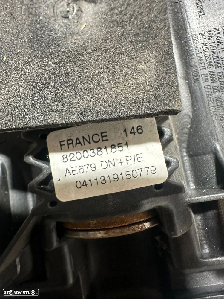 .Airbag Volante Guiador Original Renault 8200381851A 2003 - 2009 - 8