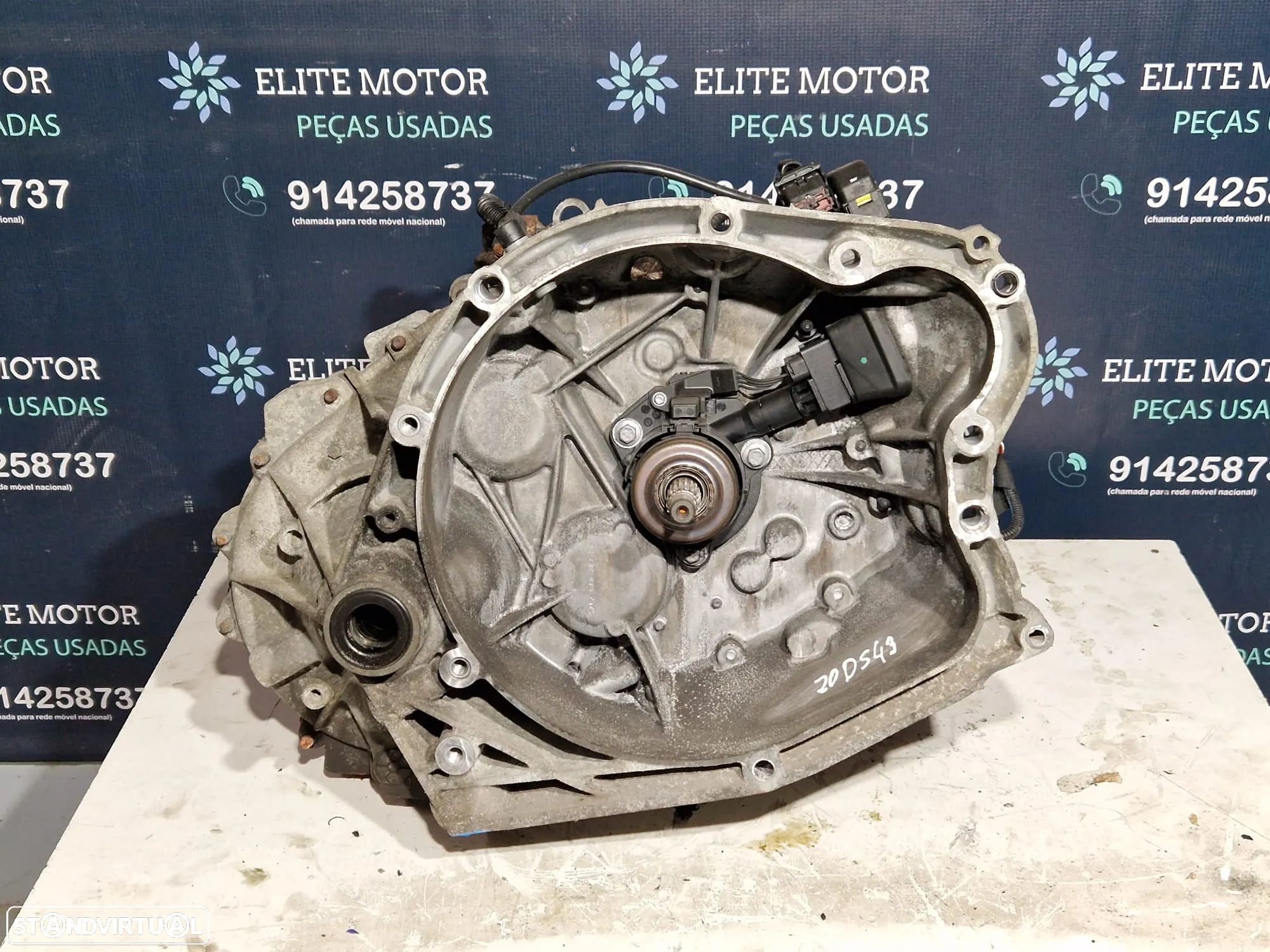 Caixa de 5 velocidades robotizada 20DS43 CITROEN C4 PICASSO 2.0 16V - 1