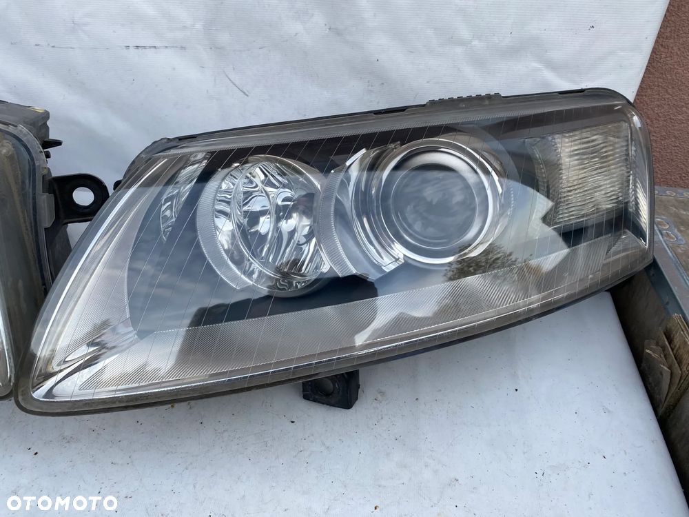 lampy audi a6 c6 bi xenon przed liftem komplet eu całe - 2