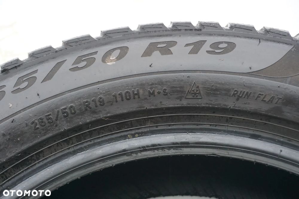 265 50 19 Pirelli Scorpion winter Run Flat - 6