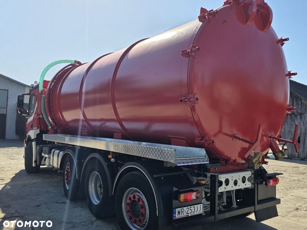 Mercedes-Benz ANTOS 3540 8x2 TYLKO 227 861 km ASENIZACYJNY SZAMBIARKA NOWA BECZKA 26m³ 1,2 i 4 OŚ SKRĘTNA POMPA JUROP RV-520 SPECJALNY - 28