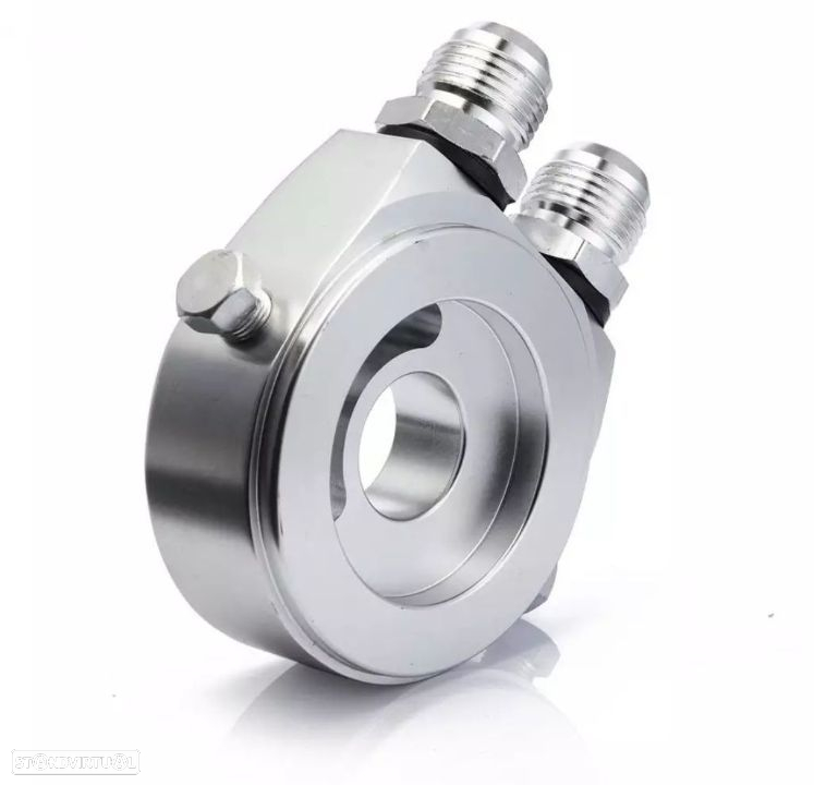 Bolacha Adaptação Radiador Óleo Universal - Cinzento - 3