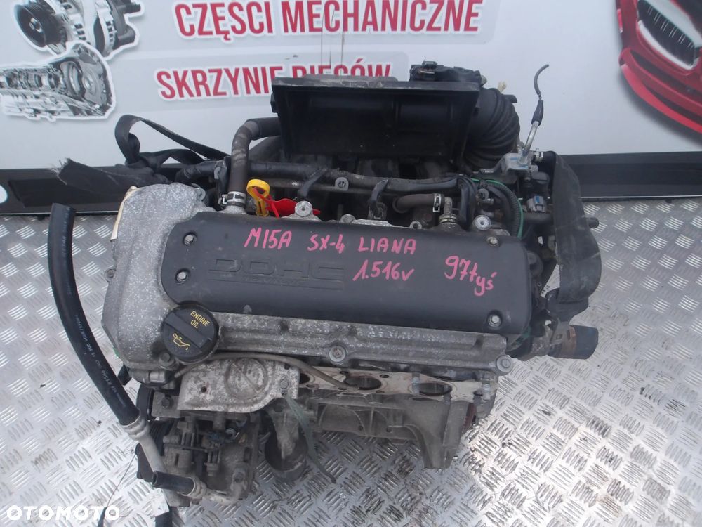 SILNIK SUZUKI LIANA SX4 1.5 16V M15A 97 TYS - 2