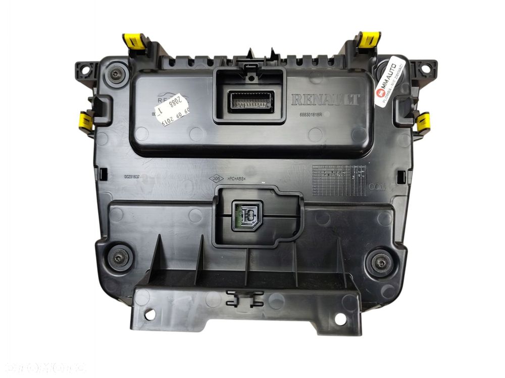 WYŚWIETLACZ EKRAN NAWIGACJI RENAULT KADJAR LIFT (2018-2022) 688301818R - 4