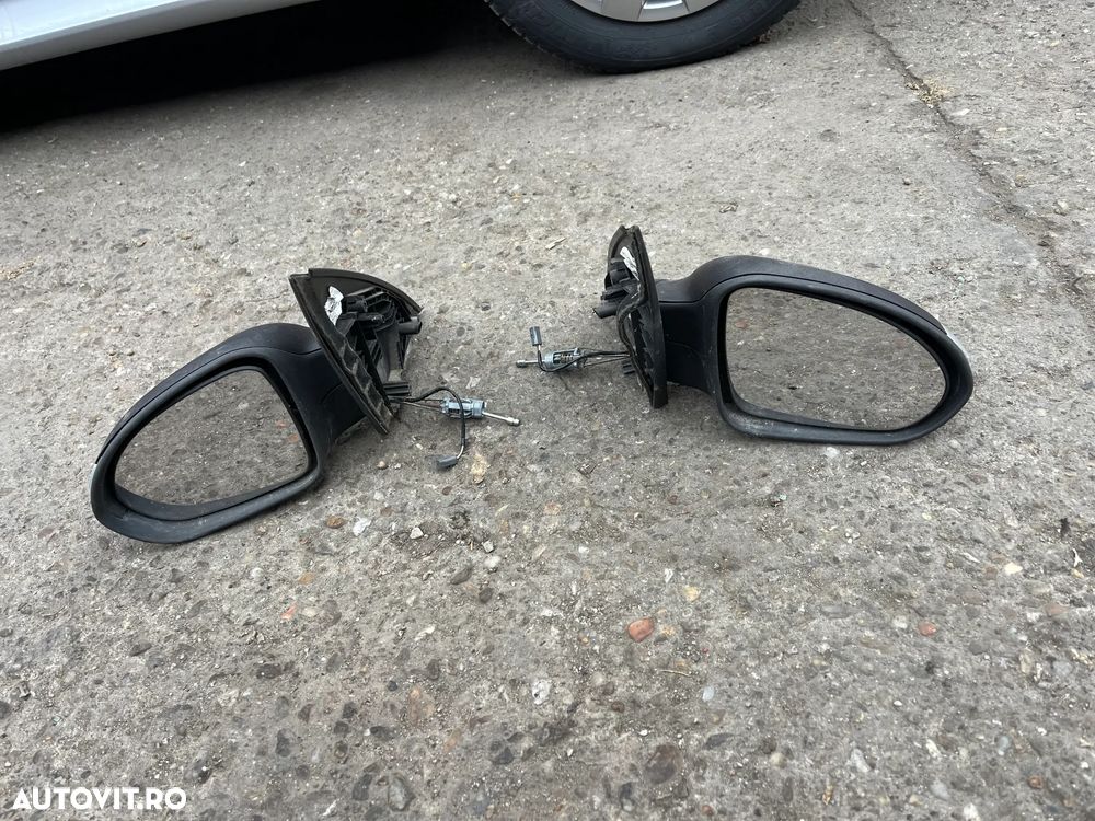 Oglinda stanga/Oglinda dreapta manuala Smart ForFour 2007 negru - 3