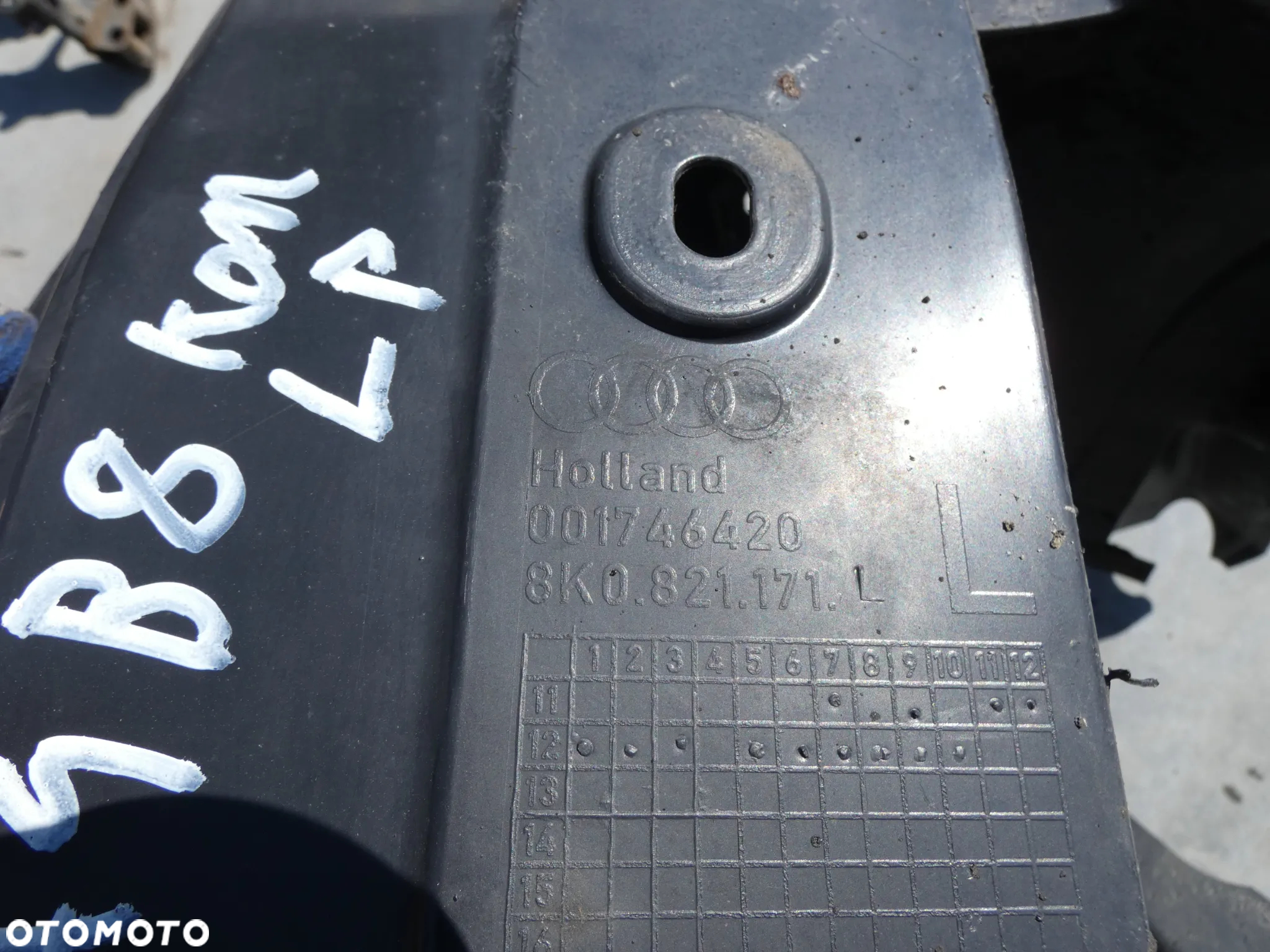 AUDI A4 B8 LIFT NADKOLE LEWE PRZÓD PRZEDNIE 8K0821171L D123 - 14