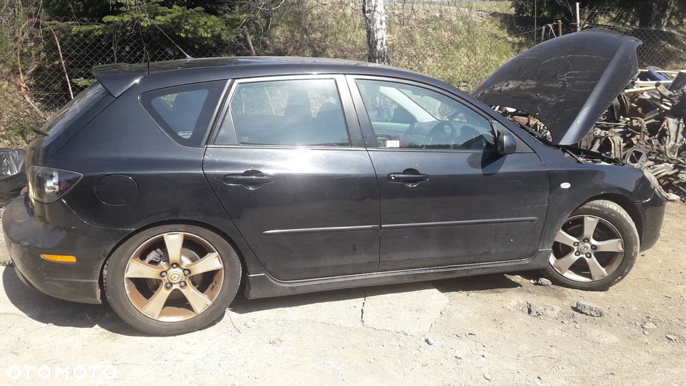 Mazda 3 BK 03-09 Drzwi Prawe przednie przód szyba  w kolor 16W