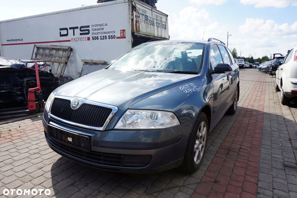 SKODA OCTAVIA II 1Z5 KOMBI 2006 9901 LV7F 1.9 TDI BKC 105KM GQQ SZARY na części - 1
