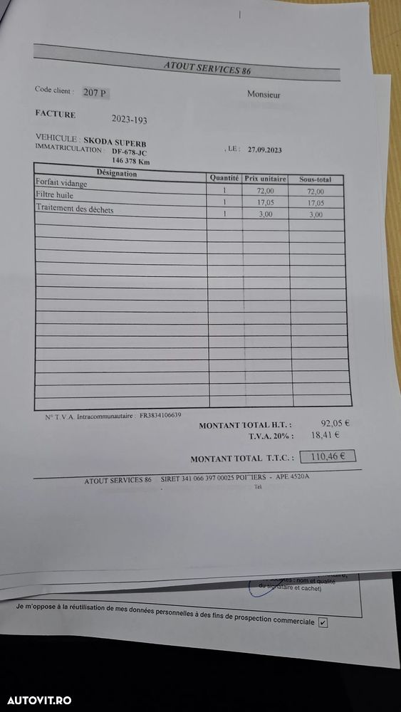 Skoda Superb 2.0 TDI PD Comfort - 26