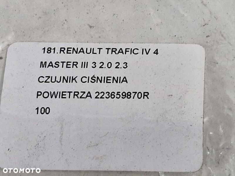 RENAULT TRAFIC IV 4 MASTER III 3 2.0 2.3 CZUJNIK CIŚNIENIA POWIETRZA - 6