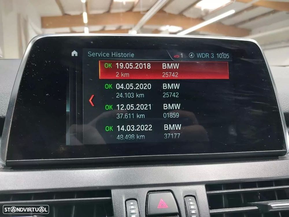 BMW 218 Gran Tourer i 7L Line Sport — fotografia 54