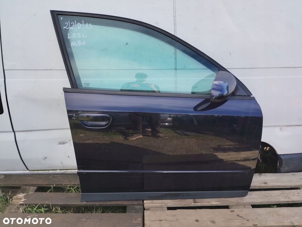 Audi A4 B6 Drzwi Prawe Przód Lz5L - 2