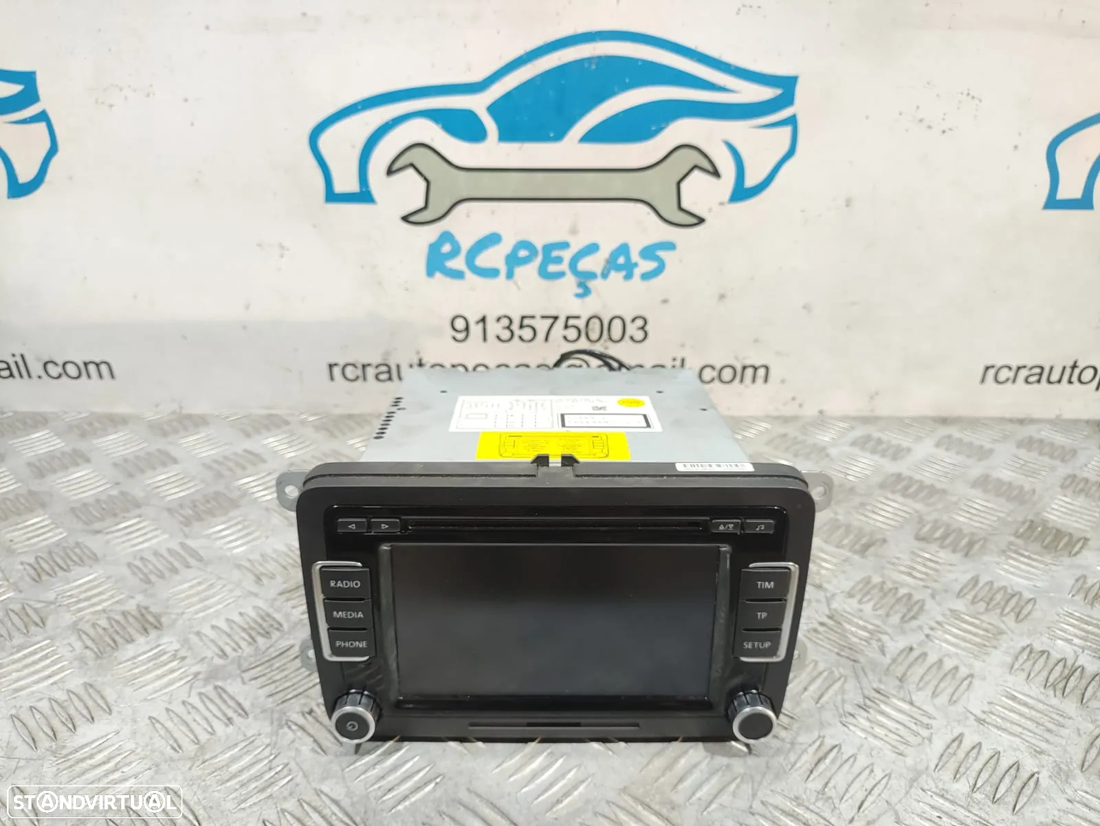 Auto Radio CD DVD GPS Original VW Volkswagen Scirocco 3 III - 10