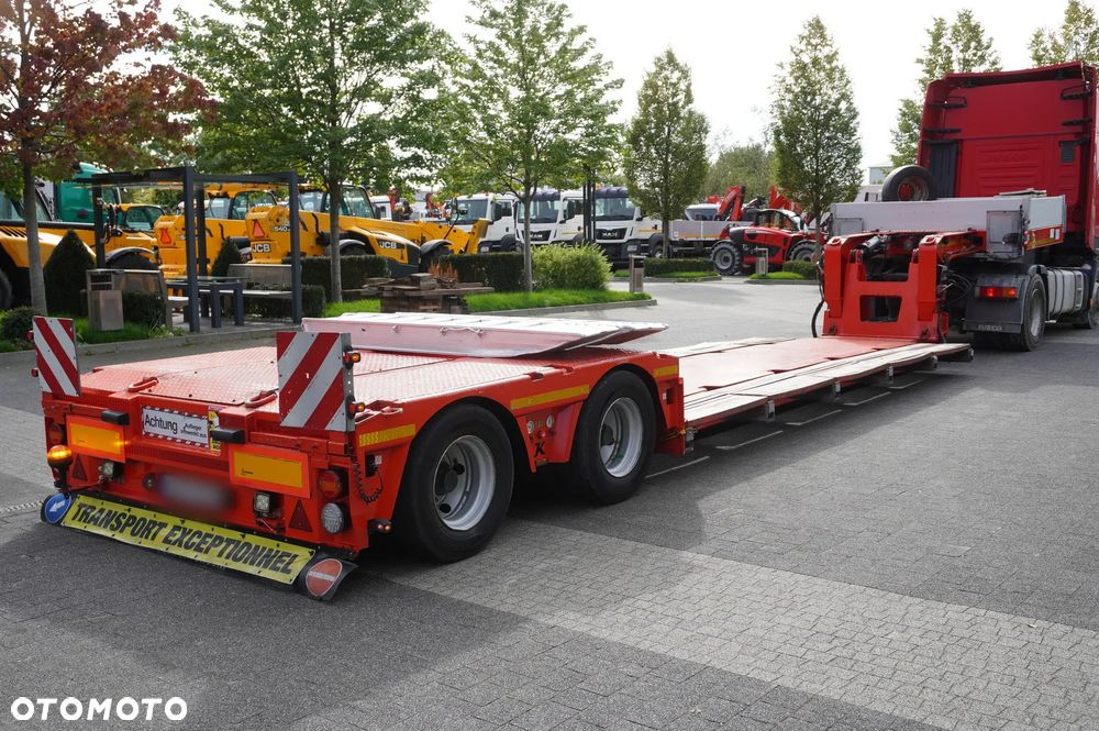 Kassbohrer LB2 TIEF-BETT / 16.5 m / Naczepa rozsuwana / osie skrętne / 2 sztuki - 7