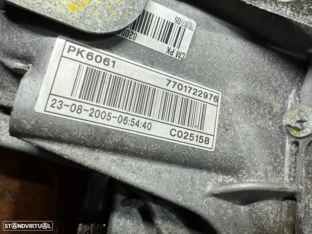 Caixa de Velocidades Renault Espace IV 2.2 DCI Ref: PK6061 - 3