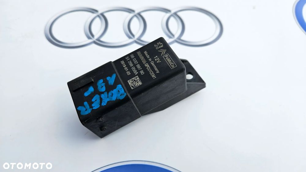 Peugeot Boxer 2014- 2.0 Blue HDI 120 KW 163 KM PRZEKAŹNIK ŚWIEC ŻAROWYCH 9803299780 - 2