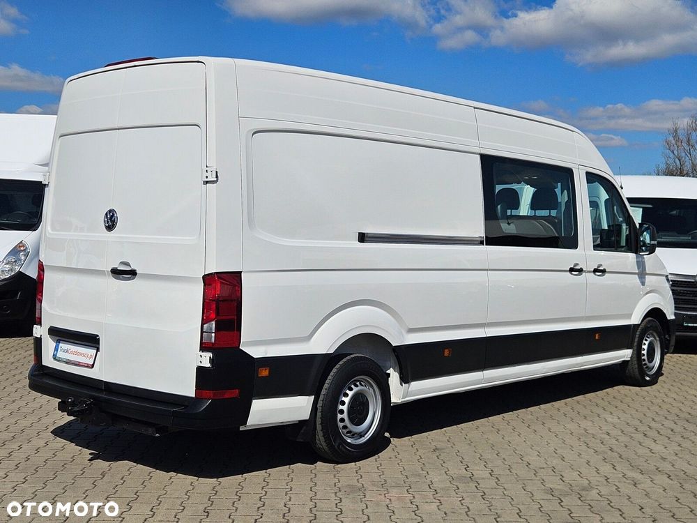 Volkswagen Crafter L4H2 *79999zł NETTO* Brygadówka 7 osób 2.0TDi/140KM - 9