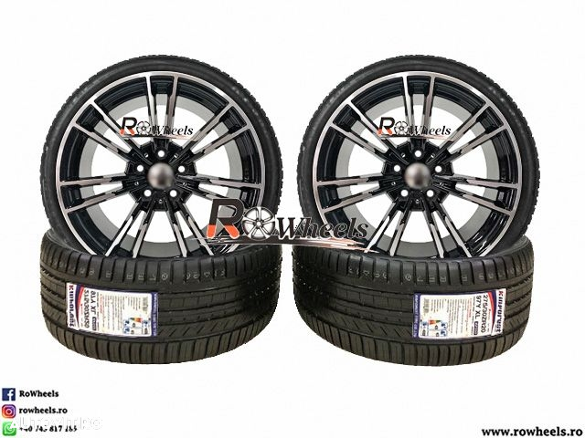 Jante BMW20 Model M5 R20 BLACK BMW E60 F10 F30 F12 anvelope de vara sau iarna - 2