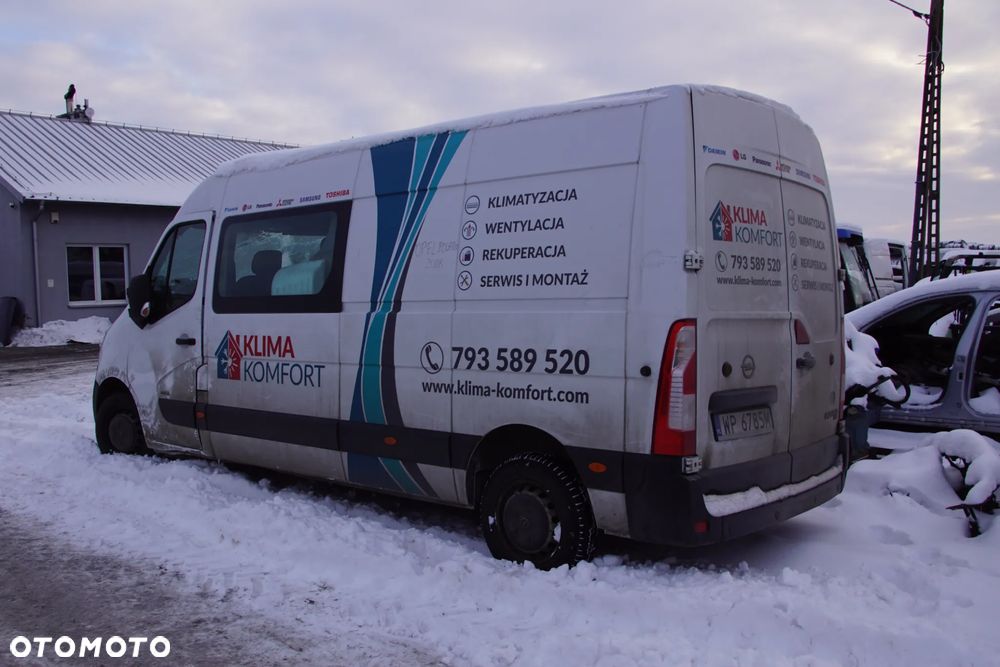 Auto na części - Opel Movano B II Lift L3H2 2.3 CDTI 131 KM M9T704 PF6018 GNY 2018R Silnik Skrzynia Drzwi Błotnik Zderzak Szyba Klamka Lusterko Lampa Deska Kokpit Sterownik Moduł Czujnik Licznik Panel Kierownica - 4