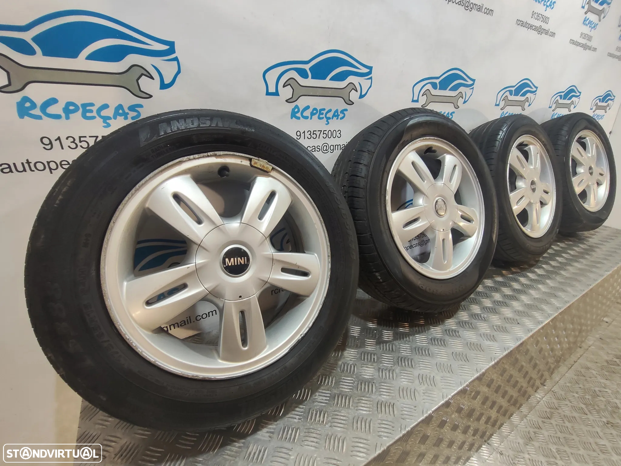 - Conjunto Jantes 15 Mini 5,5J ET45 4X100 6763295 - 2