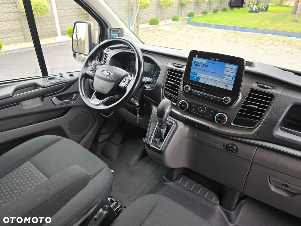 Ford TRANSIT CUSTOM CHŁODNIA +FUNKCJA GRZANIA + PODŁONCZENIE NA POSTOJU 230V  MODEL L2H2 340L-170 AUTOMAT 48 Tyś km SERWIS ASO FORD DO OSTATNIEGO Km SALON POLSKA BOGATA OPCJA WYPOSAŻENIA AUTOMAT KAMERA COFANIA + CZUJNIKI COFANIA LEDY METALIK ASYSTENTY KIEROWCY - 4
