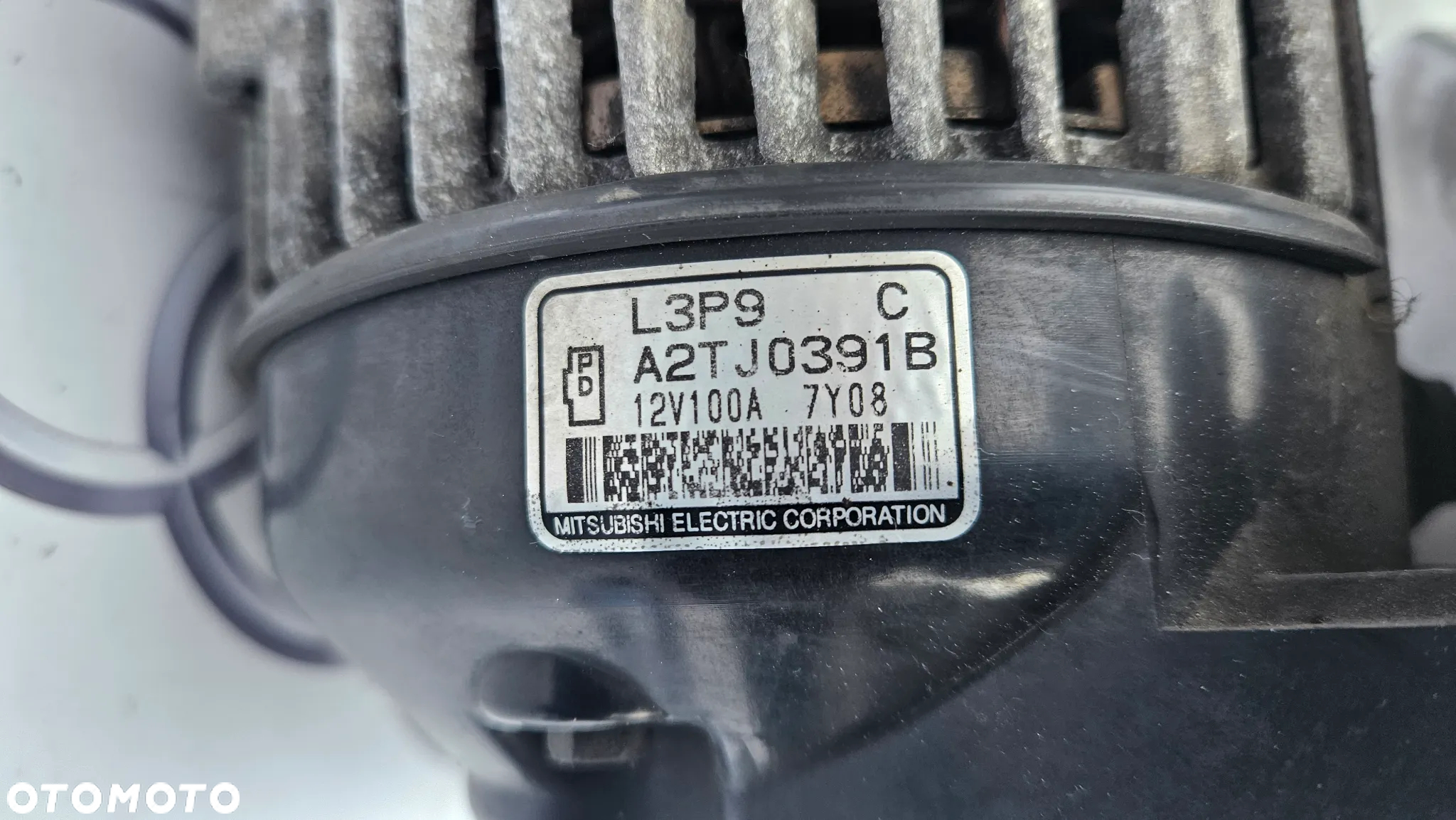 Mazda 6 II 2.0 MZR 147 KM Alternator A2TJ0391B - 4