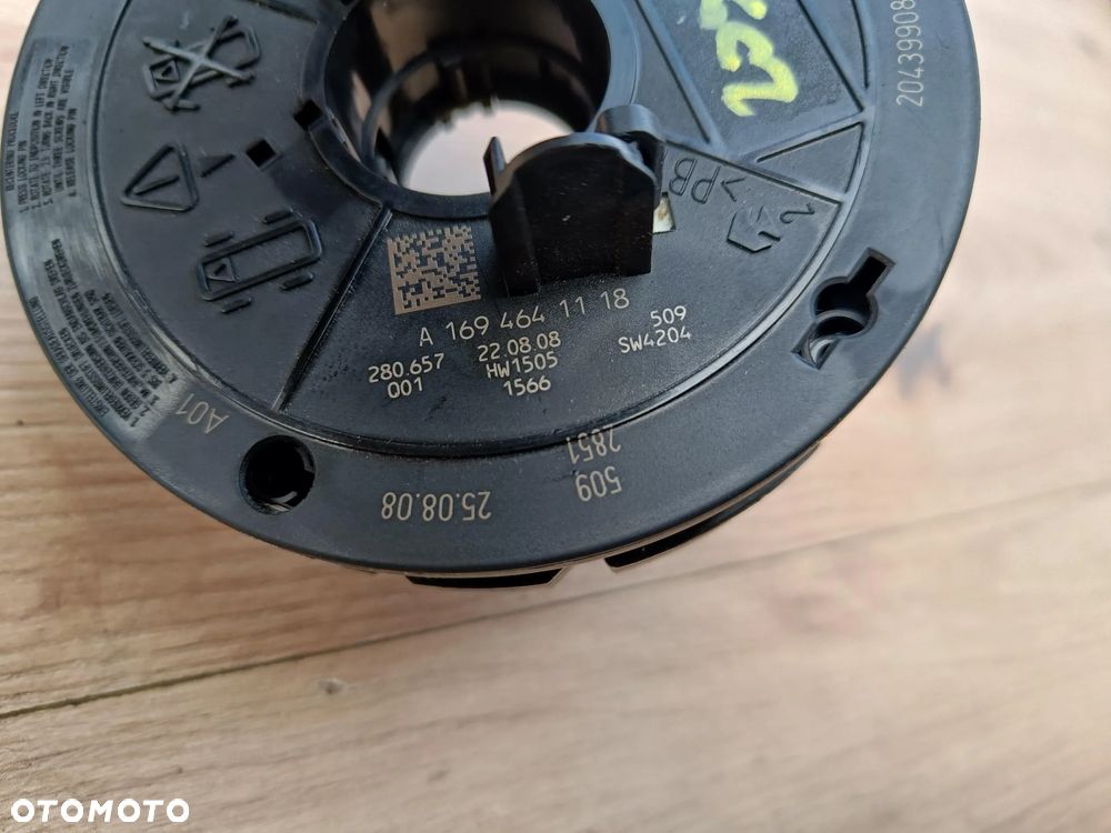 MERCEDES W203 W209 CLK CZUJNIK KĄTA SKRĘTU TAŚMA KIEROWNICY MERCEDES W203 W209 CLK CZUJNIK KĄTA SKRĘTU TAŚMA KIEROWNICY A1694641118 - 2