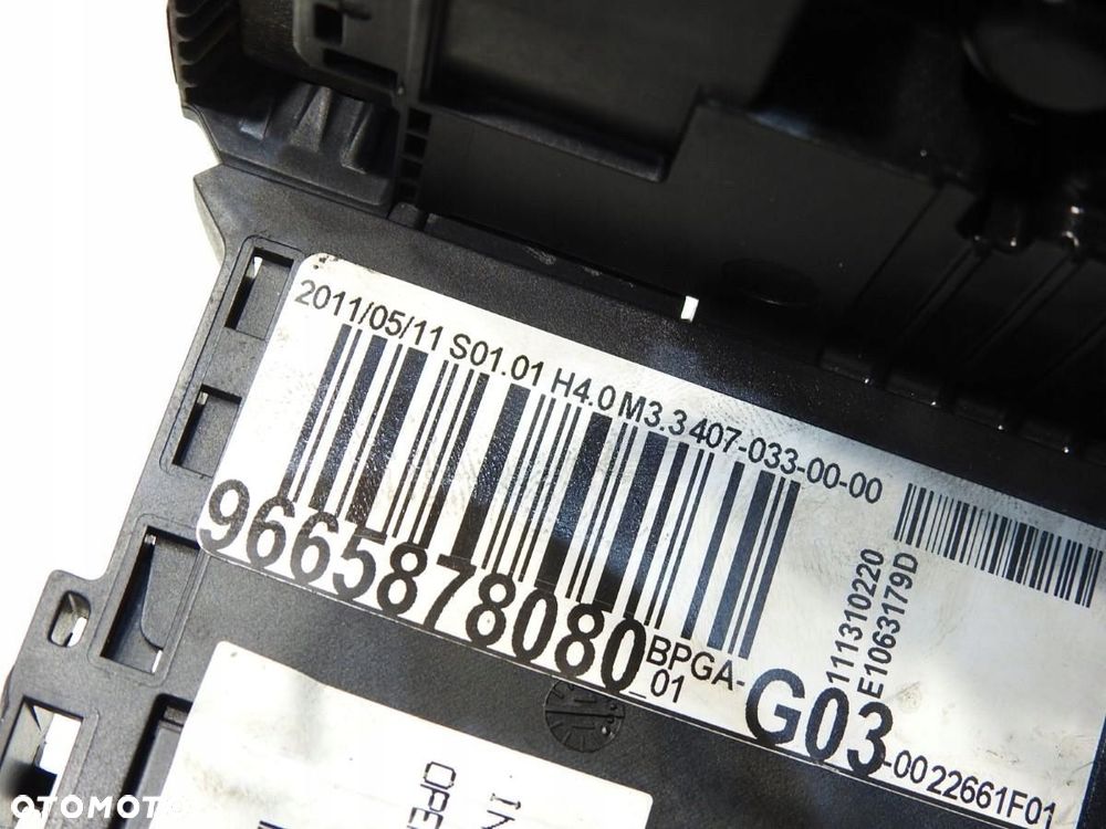 MODUŁ NAPIĘCIA AKUMULATORA PEUGEOT 508 I 1.6 E-HDI 9665878080 - 5
