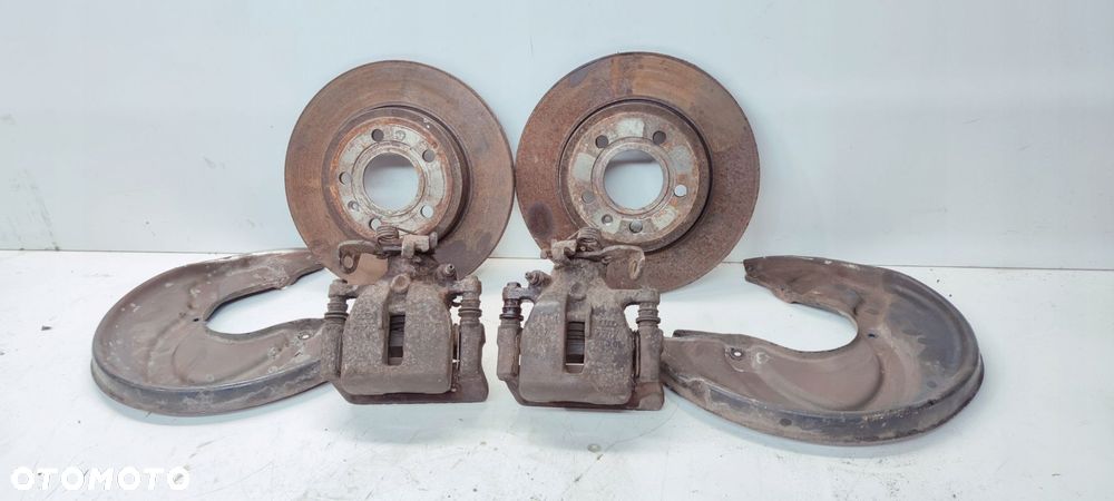 ZACISK ZACISKI HAMULCOWE LEWY + PRAWY TYŁ AUDI A4 B6 B7 288 MM KOMPLET - 1