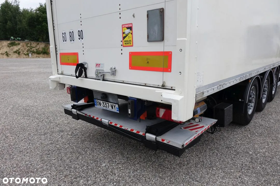 Fruehauf KONTENER / FURGON / OSIE BPW  / ROLETA / PODŁOSZA SZYNA-DESKA / WINDA ZAŁADUNKOWA - 20