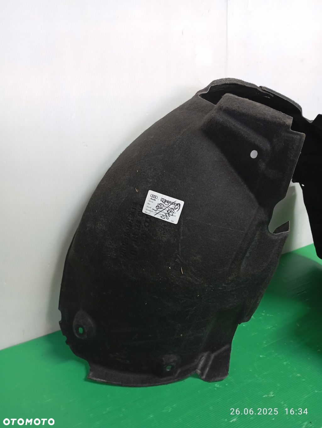 NADKOLE LEWY PRZÓD AUDI A4 B8 08-11 MATERIAŁ 8K0821171 - 3