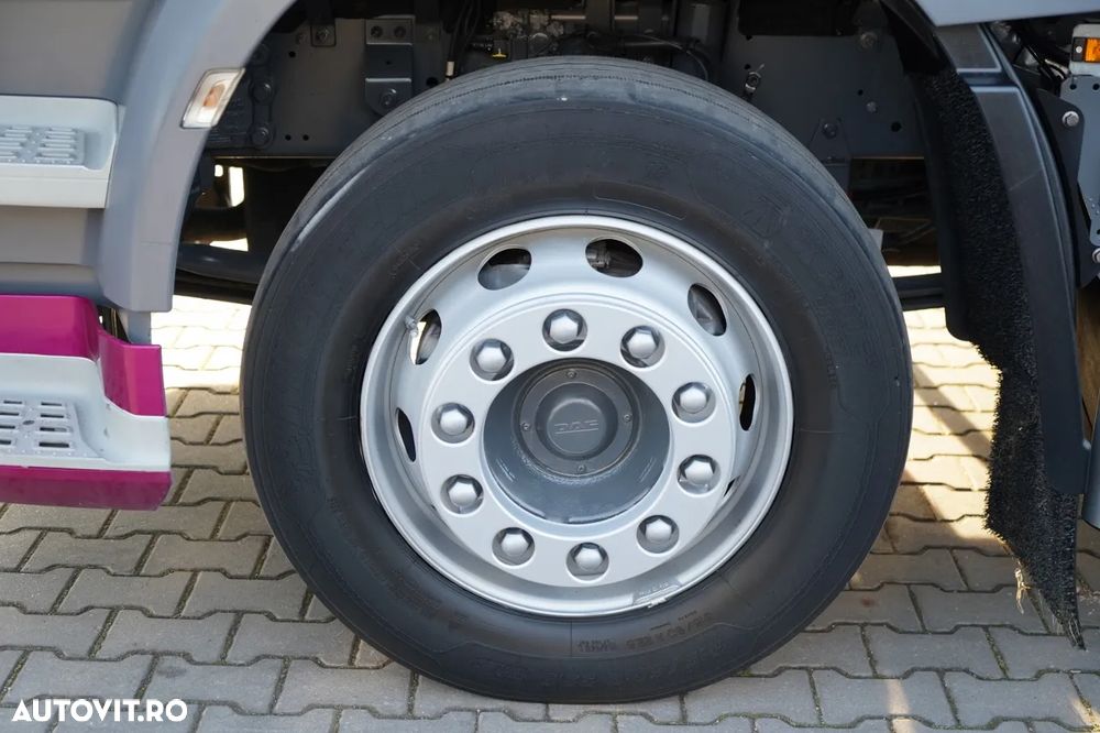 DAF CF 450 / COMBINAȚIE TANDEM / CONTAINER / 120 M3 / TRANSPORTABIL / 4X2 / REMORCA LECI / SAF / PODEA REZISTENTĂ - 20
