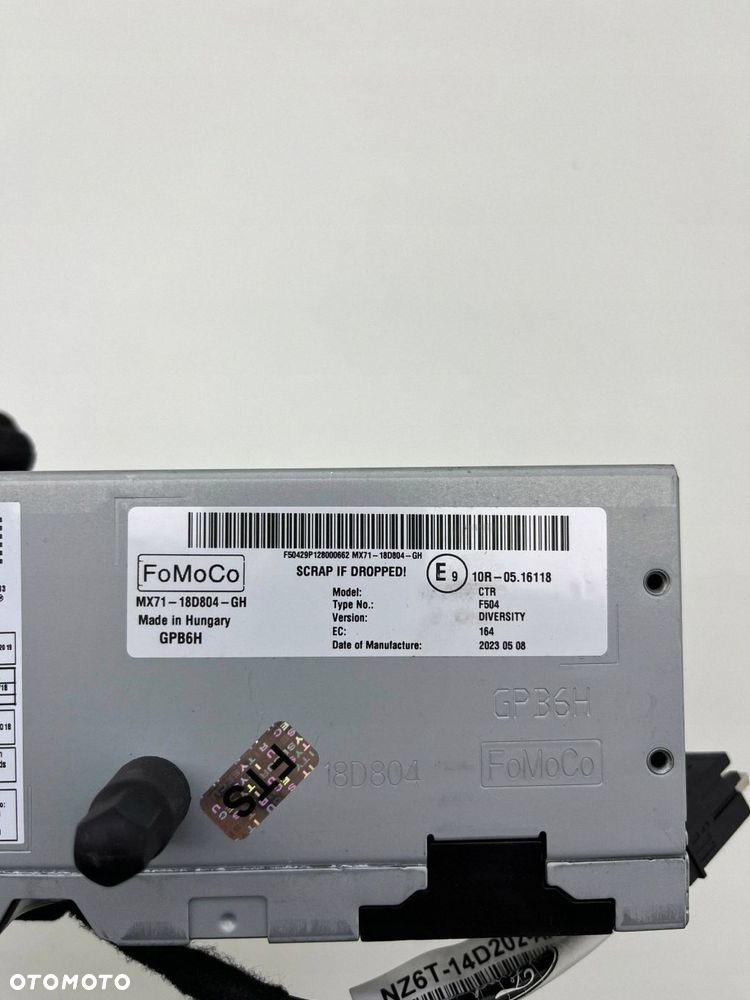 FORD MAVERICK RADIO CZYTNIK NAWIGACJA MX71-18D804-GH - 7