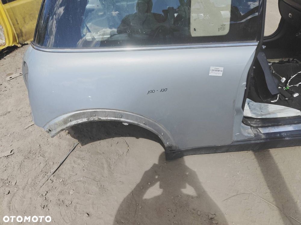 ĆWIARTKA BŁOTNIK PRAWY TYŁ MINI COOPER R50 900/7 PURE SILVER - 1