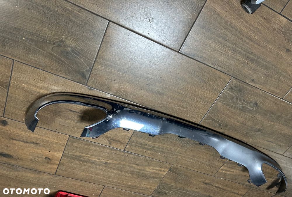 MERCEDES GLC 253 SPOILER DOKŁADKA CHROM TYL ORG - 2