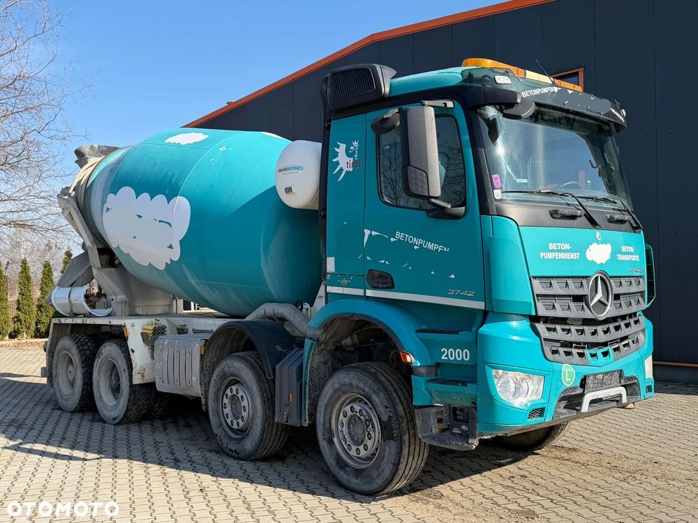 Mercedes-Benz AROCS 3742 8x4 EURO6 BETONOMIESZARKA EUROMIX 10 m³ - 2